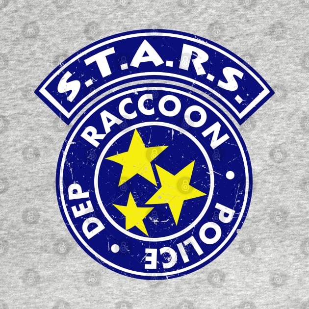 Raccoon City Police STARS (DIST) by PopCultureShirts